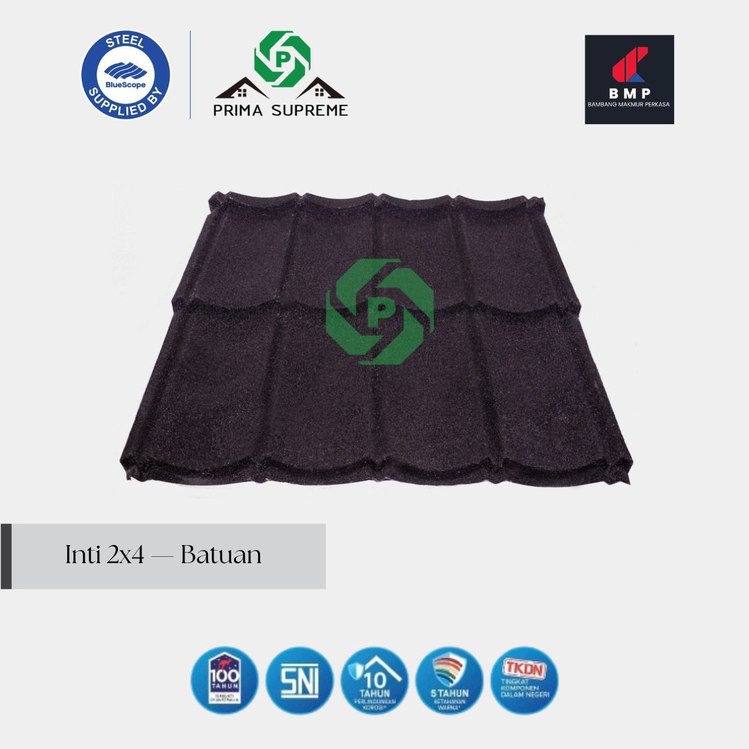 Genteng Metal PRIMA SUPREME Inti Batuan